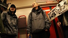 Po�adatelé akce p�i jednom z p�edchozích jam� v metru