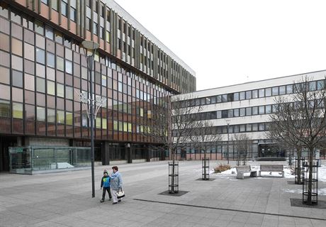 Budovy magistrátu v Ústí nad Labem.