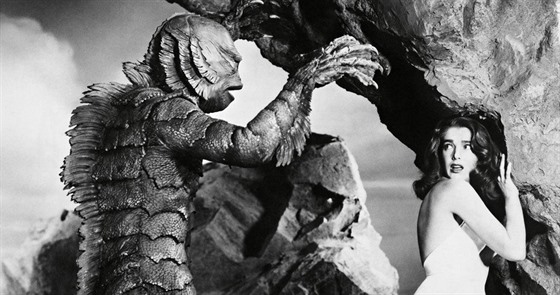 Julia Adamsová ve filmu Netvor z �erné laguny (1954)