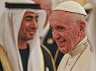 Pape Frantiek navtívil Spojené arabské emiráty jako první hlava...