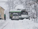 Dopravn komplikace v Plzni (3. nora 2019)