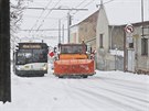 Dopravn komplikace v Plzni (3. nora 2019)