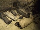 V egyptské provincii Mínjá jin od Káhiry byly objeveny starovké pohební...