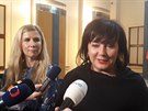 Ministryn financí Alena Schillerová za ANO a Kateina Valachová z SSD...