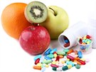 Vitaminy, ovoce, vitaminové přípravky