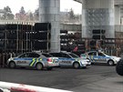 Policist v Praze 10 zadreli dva cizince, kte pijeli v nkladovm prostoru...
