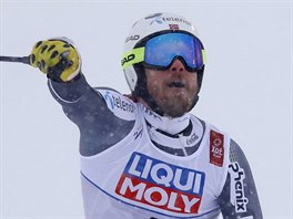 Kjetil Jansrud, vítěz sjezdu na mistrovství světa v Aare