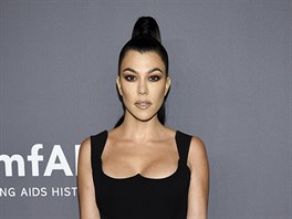 Kourtney Kardashianová na amfAR Gala (New York, 6. února 2019)