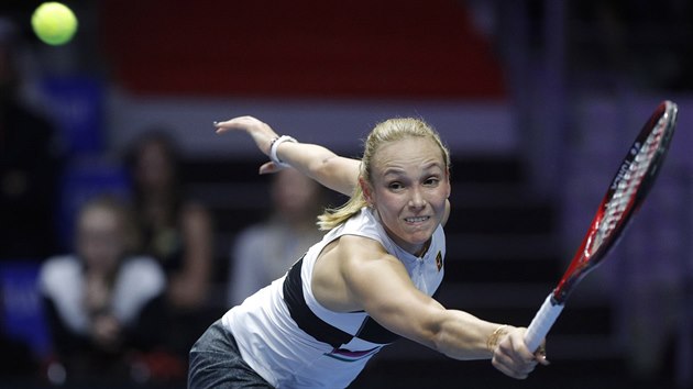 Donna Vekiov ve finle turnaje v Petrohradu.