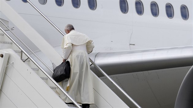 Pape Frantiek odletl do Spojench arabskch emirt. (3. nora 2019)