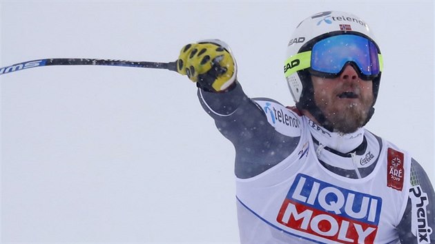 Kjetil Jansrud, vtz sjezdu na mistrovstv svta v Aare