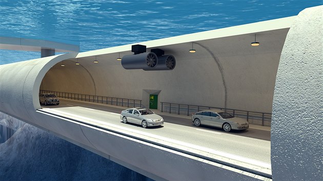 V Norsku plnuj vybudovat plovouc podmosk tunel