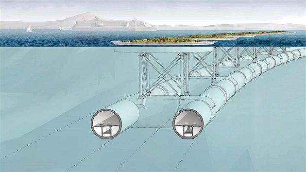 V Norsku plnuj vybudovat plovouc podmosk tunel