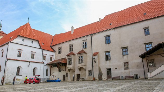 Rekonstrukce Muzea st�edn�ho Pootav� ve Strakonic�ch za�ala loni v �ervenci a vyjde na 123 milion� korun.