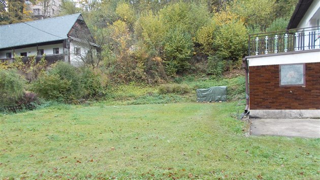 Pozemek v Knapovci na Orlickostecku, kter byl donedvna zapsan na odsunut Nmce.