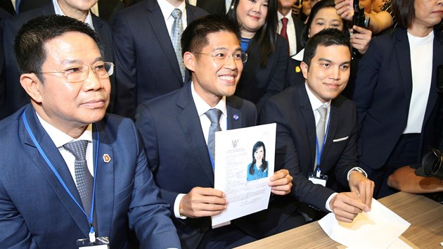 f thajsk politick strany dr pihlku kandidtky na premirku, thajsk princezny Ubolratany Radakanjaov (8. 2. 2019, Bangkok, Thajsko)
