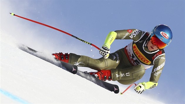 Mikaela Shiffrinov v superobm slalomu na mistrovstv svta v Aare.