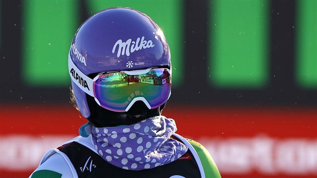 Ilka �tuhecov� po tr�ninku na mistrovsk� sjezd v Aare