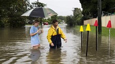 Australský Queensland trápí rozsáhlé povodn.