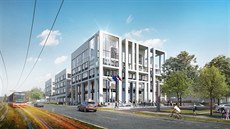 Praha 12 se do�ká t�í propojených radni�ních budov.