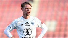 Jan Rajnoch je�t� jako aktivní hrá� v dresu Olomouce.