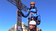 Na vrcholu Matterhornu