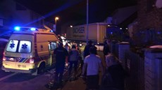 Při nehodě v havlíčkobrodské Humpolecké ulici narazil řidič kamionu do jiné...