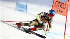 Super-G v Aare ovládla Shiffrinová, Vonnová skonila v ochranné síti