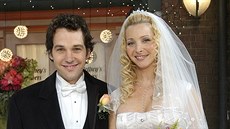 Paul Rudd a Lisa Kudrowová v seriálu Pátelé