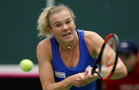 Kateina Siniaková ve Fed Cupu, ilustraní foto 