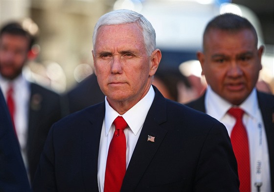 Americký viceprezident Mike Pence se zúastnil mnichovské bezpenostní...