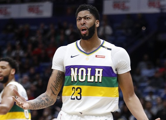 Anthony Davis z New Orleans si nechal otrávit zápas s Orlandem, zaznamenal jen...