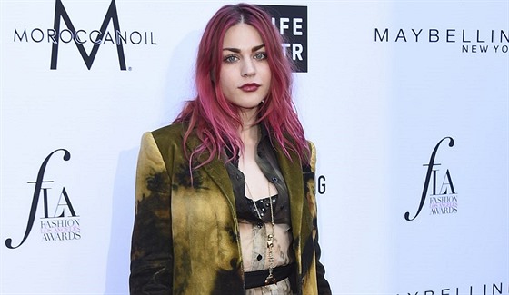 Frances Bean Cobainová (Los Angeles, 8. dubna 2018)