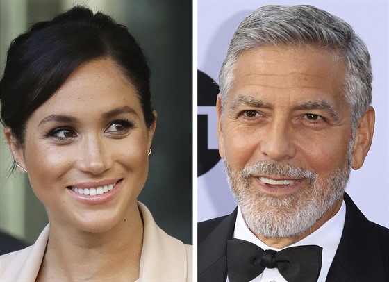 Vévodkyn Meghan a George Clooney