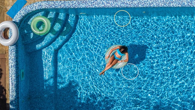 Bazén, ilustrace