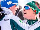 POPRVÉ. Itálie díky duu Wiererová-Hofer ovládla poprvé v historii sprint...