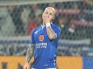 Zklamaný Miroslav Stoch ze Slavie po zápase proti Plzni.