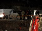 Mezi Skopjí a mstem Tetovo v Severní Makedonii havaroval autobus. Pi nehod...