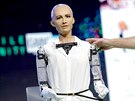 Sophia je inteligentní humanoidní robot vyvinutý v roce 2016 spoleností...