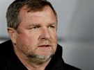 Plzeský trenér Pavel Vrba ped startem domácího zápasu Evropské ligy proti...