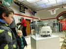 Výstava k historii árského hokeje na Staré radnici ve áe nad Sázavou.