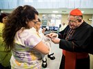 Kardinl Dominik Duka navtvil v hoovick nemocnici Oddlen nsledn a...