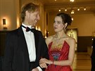 Karel Janeek a Lilia Khousnoutdinová (esko-Slovenský ples 2019, Obecní dm,...