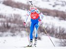 NEJRYCHLEJÍ. Finská biatlonistka Kaisa Mäkärä&#239;nenová byla na lyích v...