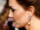 Vévodkyn Kate na udílení cen BAFTA (Londýn, 10. února 2019)