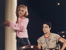 Veronika Gajerová a Martin Zounar v seriálu Bylo nás est (1986)