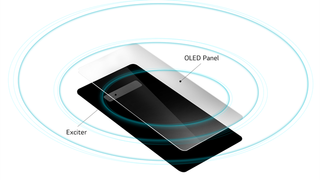 Takto ukazuje technologii Crystal Sound OLED samotn LG.