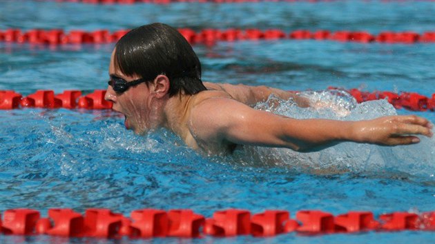 Adam �imonek plaval u� i na evropsk�m �ampion�tu.