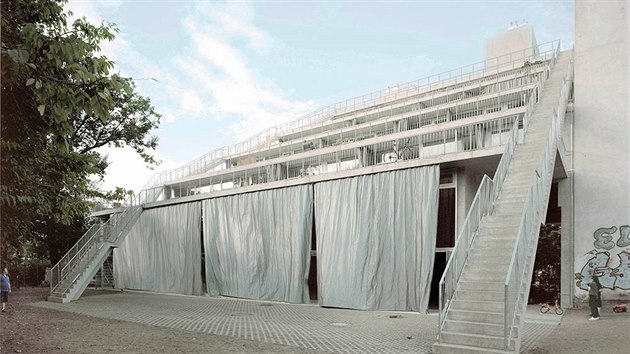 Finalista soute Mies van der Rohe Award: terasovit galerie v Berln