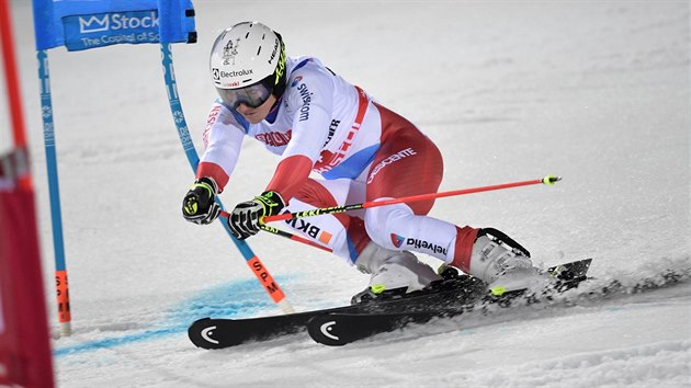 vcarsk slalomka Wendy Holdenerov ve Stockholmu